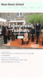 Mobile Screenshot of naasmusicschool.com