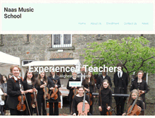 Tablet Screenshot of naasmusicschool.com